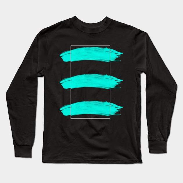 PaintedLines Long Sleeve T-Shirt by Beardedguy